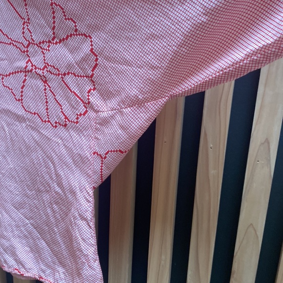 Vintage 1970’s Silk Blouse John Yang For Jack Mulqueen Ltd. - Picture 5 of 9